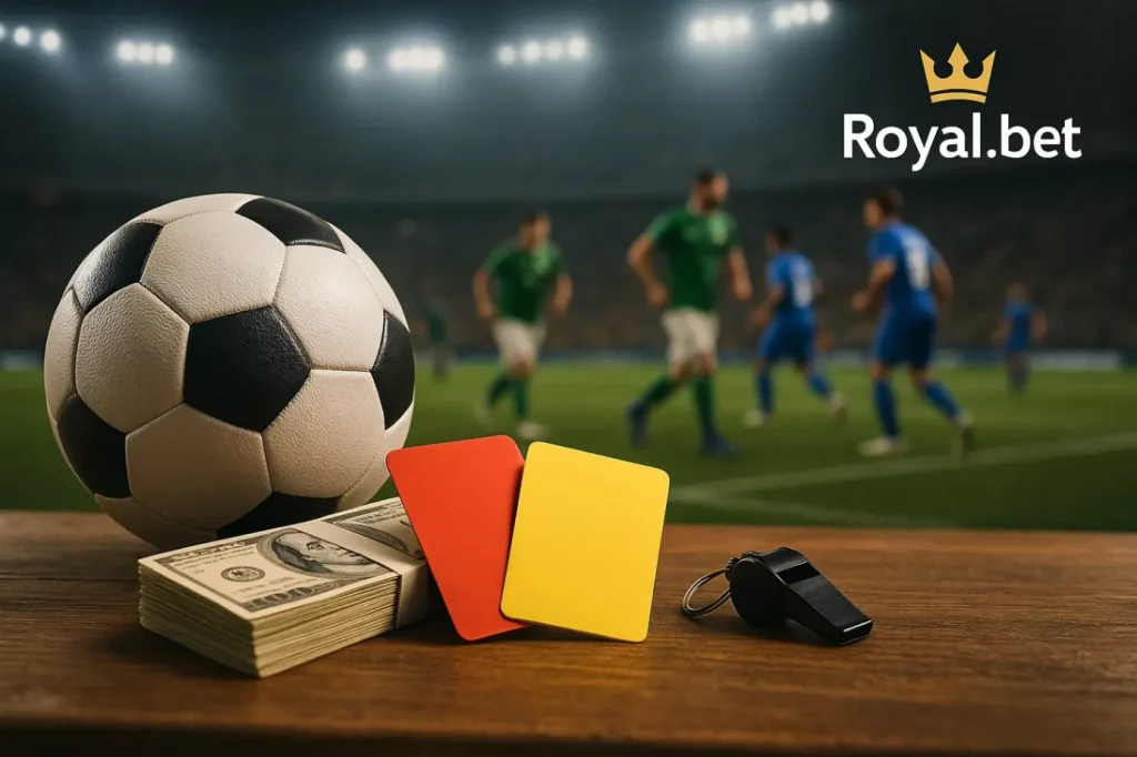 Ставки на угловые и карточки в Royal.bet: неожиданные рынки с высоким ROI